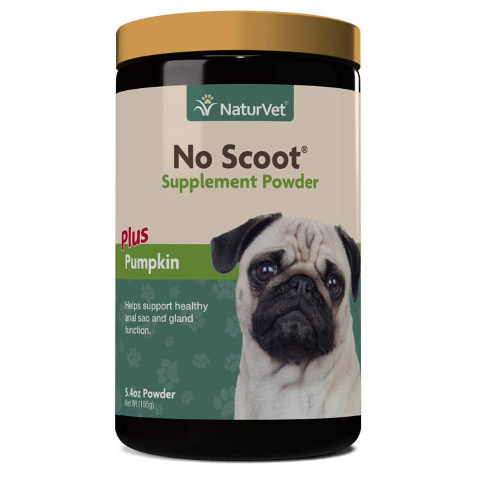 NaturVet No Scoot Supplement Powder Plus Pumpkin