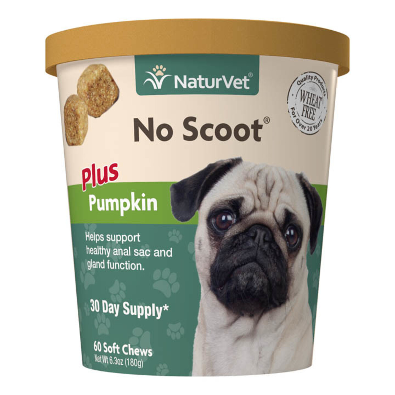 NaturVet No Scoot Soft Chews Plus Pumpkin