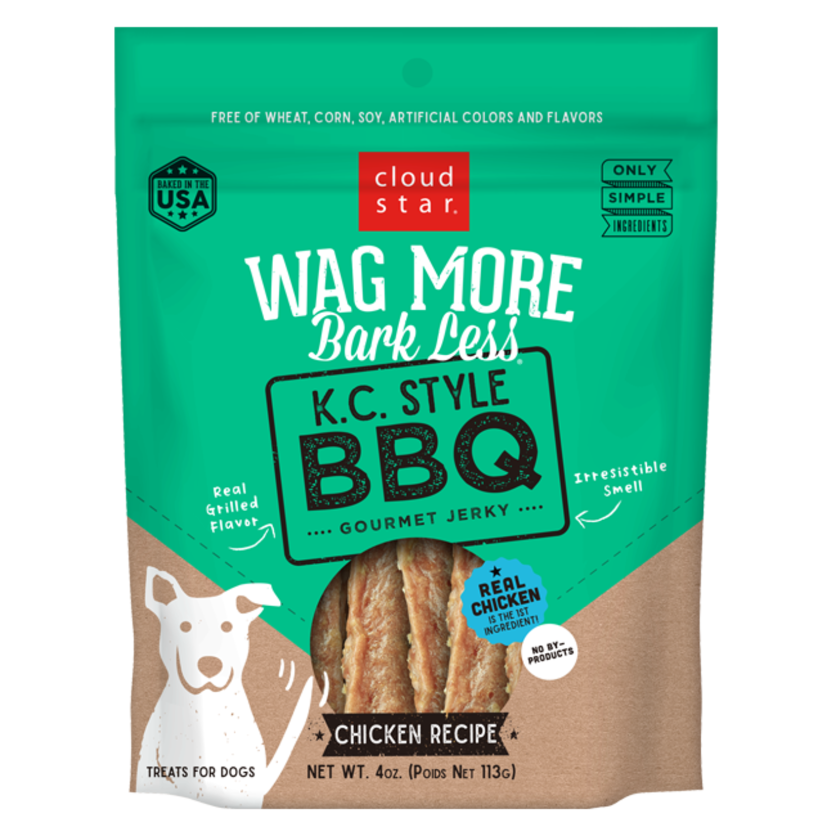 Wag More Bark Less Jerky: K.C. Style BBQ
