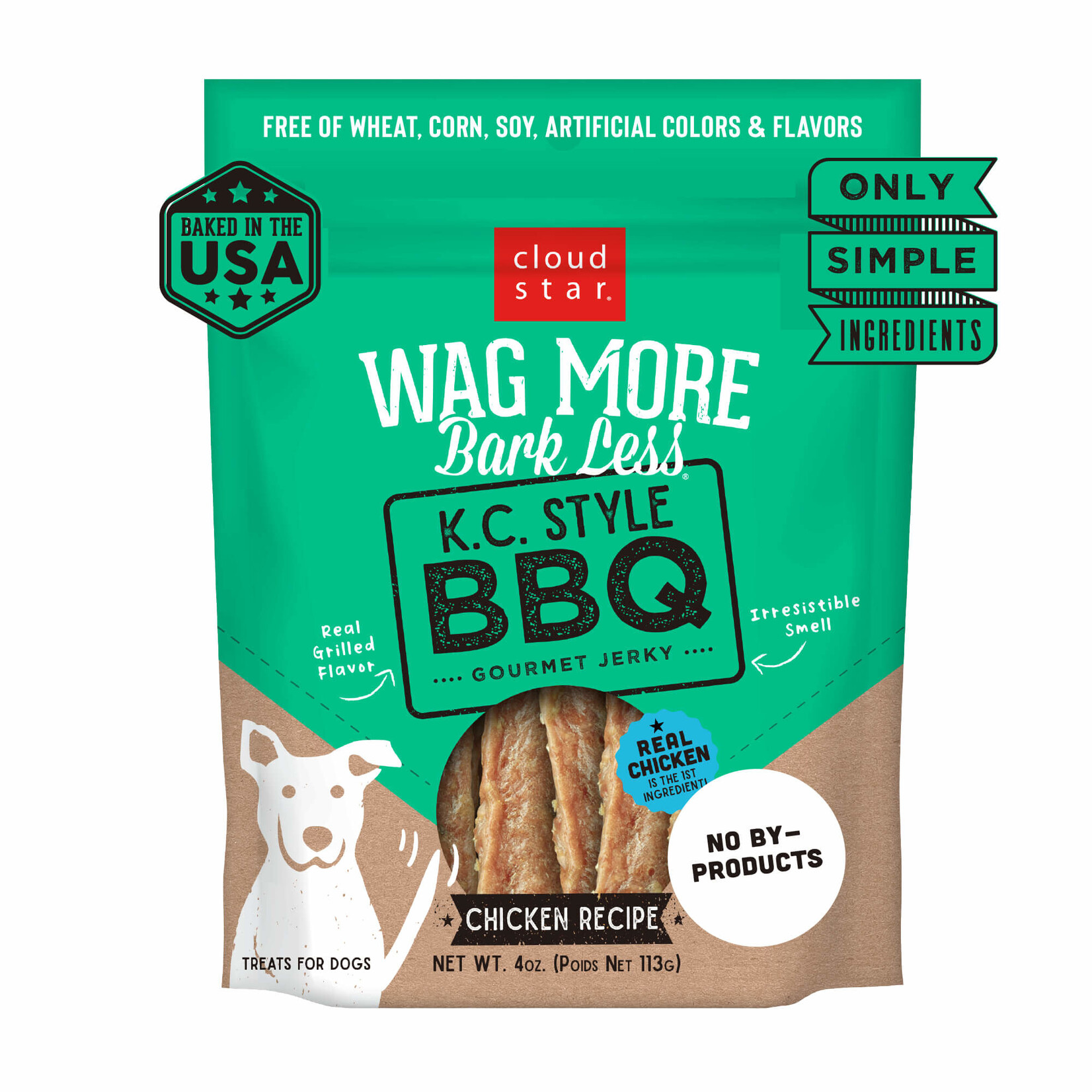 Wag More Bark Less Jerky: K.C. Style BBQ