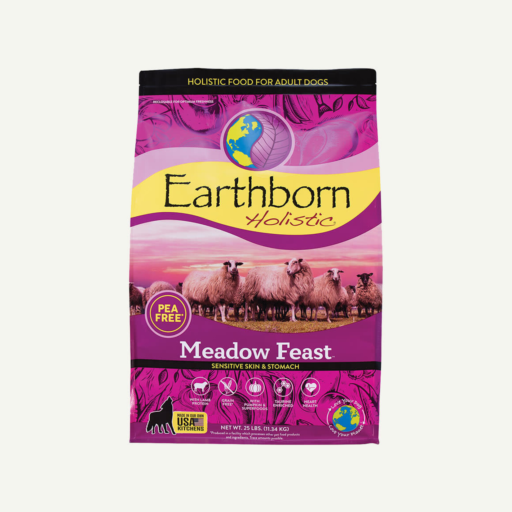Earthborn Holistic Meadow Feast Grain-Free Dry Dog Food