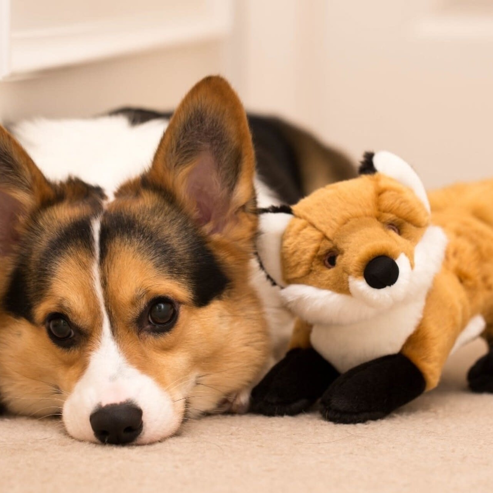Fluff & Tuff Fluff & Tuff | Hendrix Fox - Large Plush Dog Toy