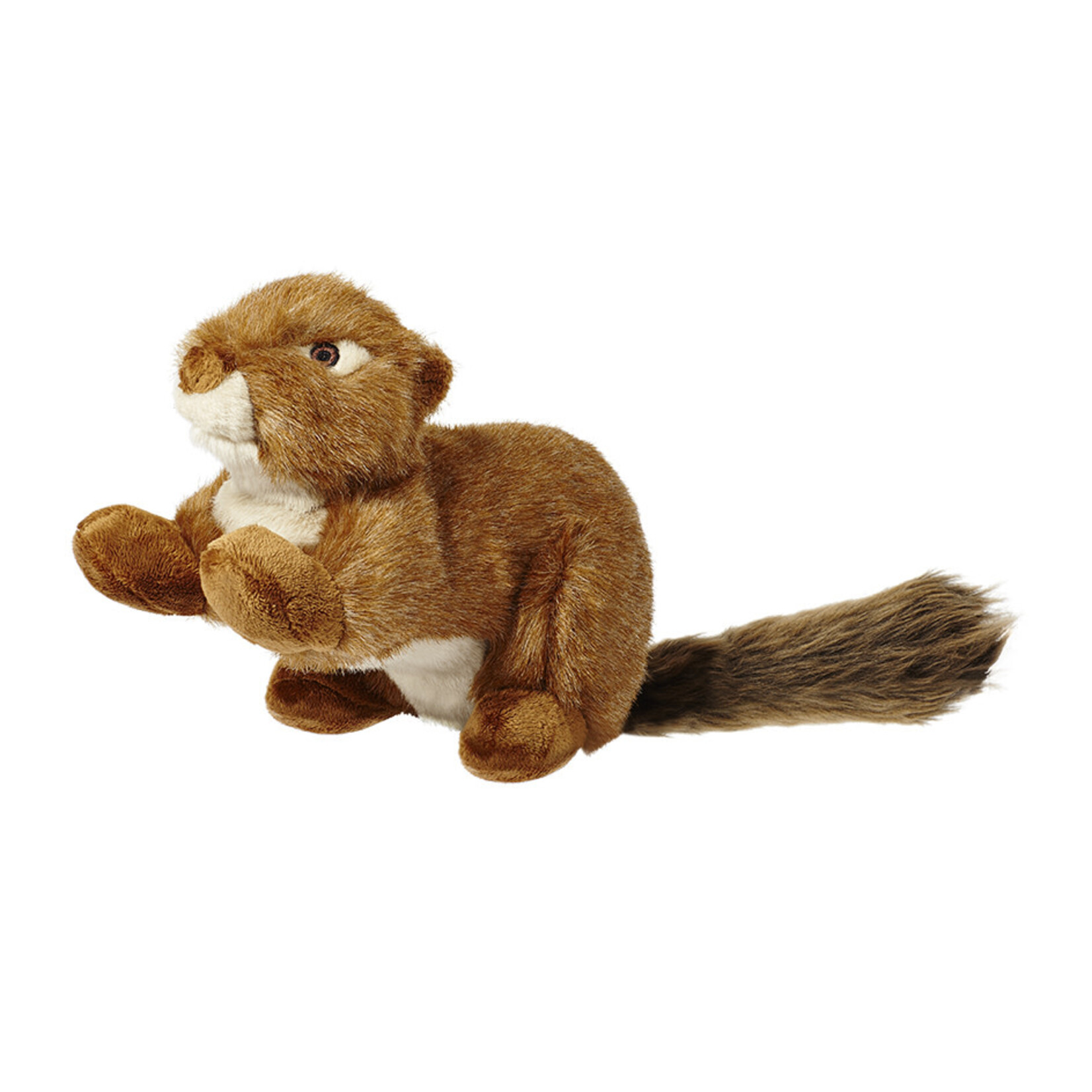 Fluff & Tuff Red Squirrel - Sqeakerless Large Plush Dog Toy