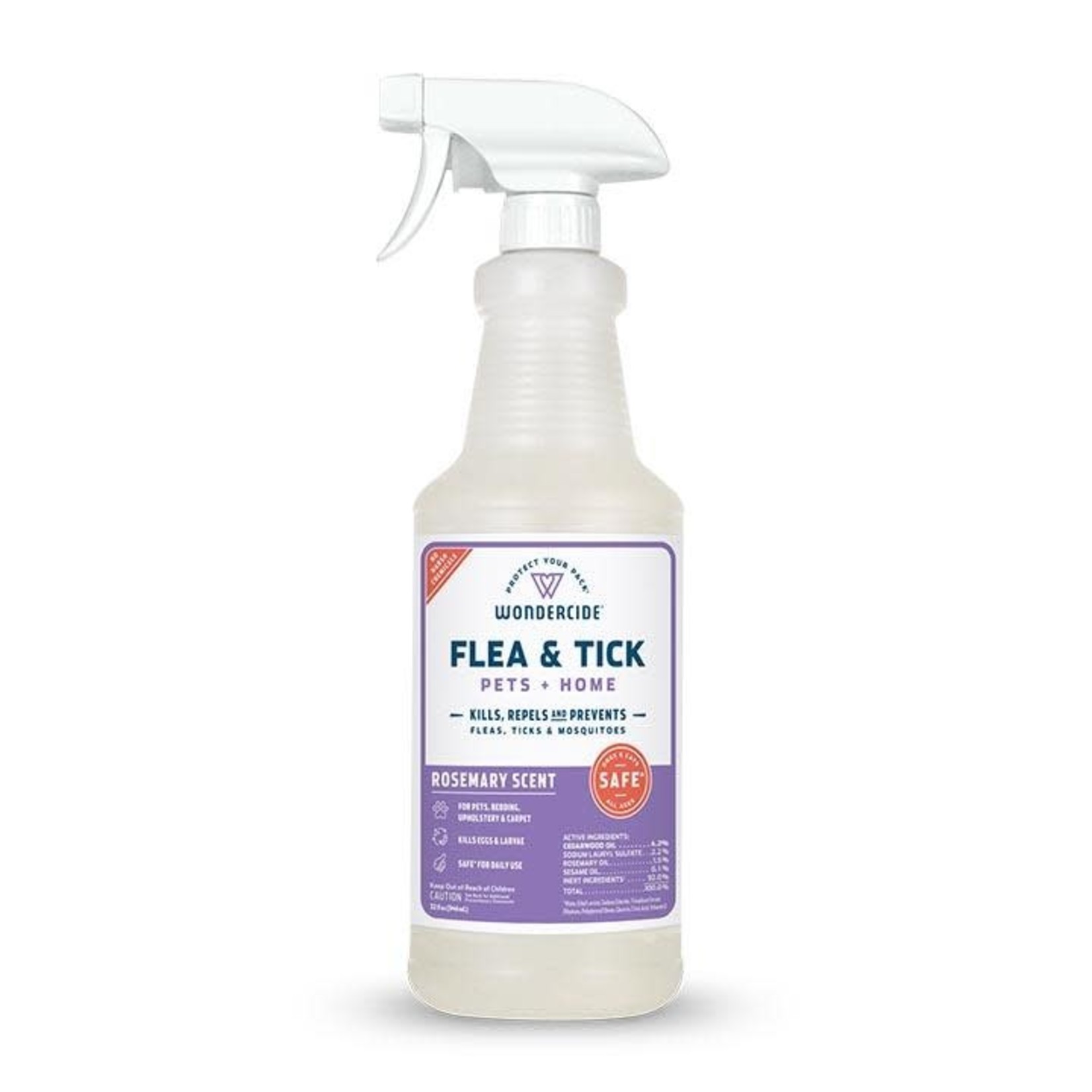 Wondercide Wondercide | Rosemary Flea & Tick Spray for Pets + Home with Natural Essential Oils