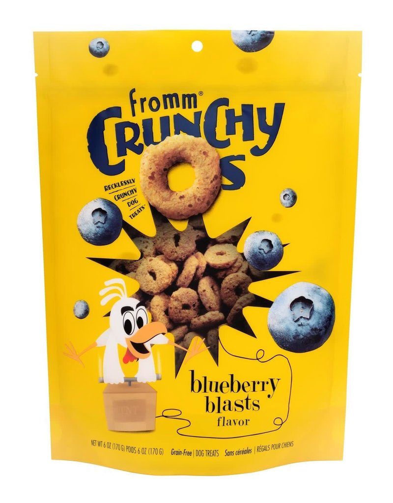 Fromm Crunchy O's Blueberry Blasts Flavor Dog Treats