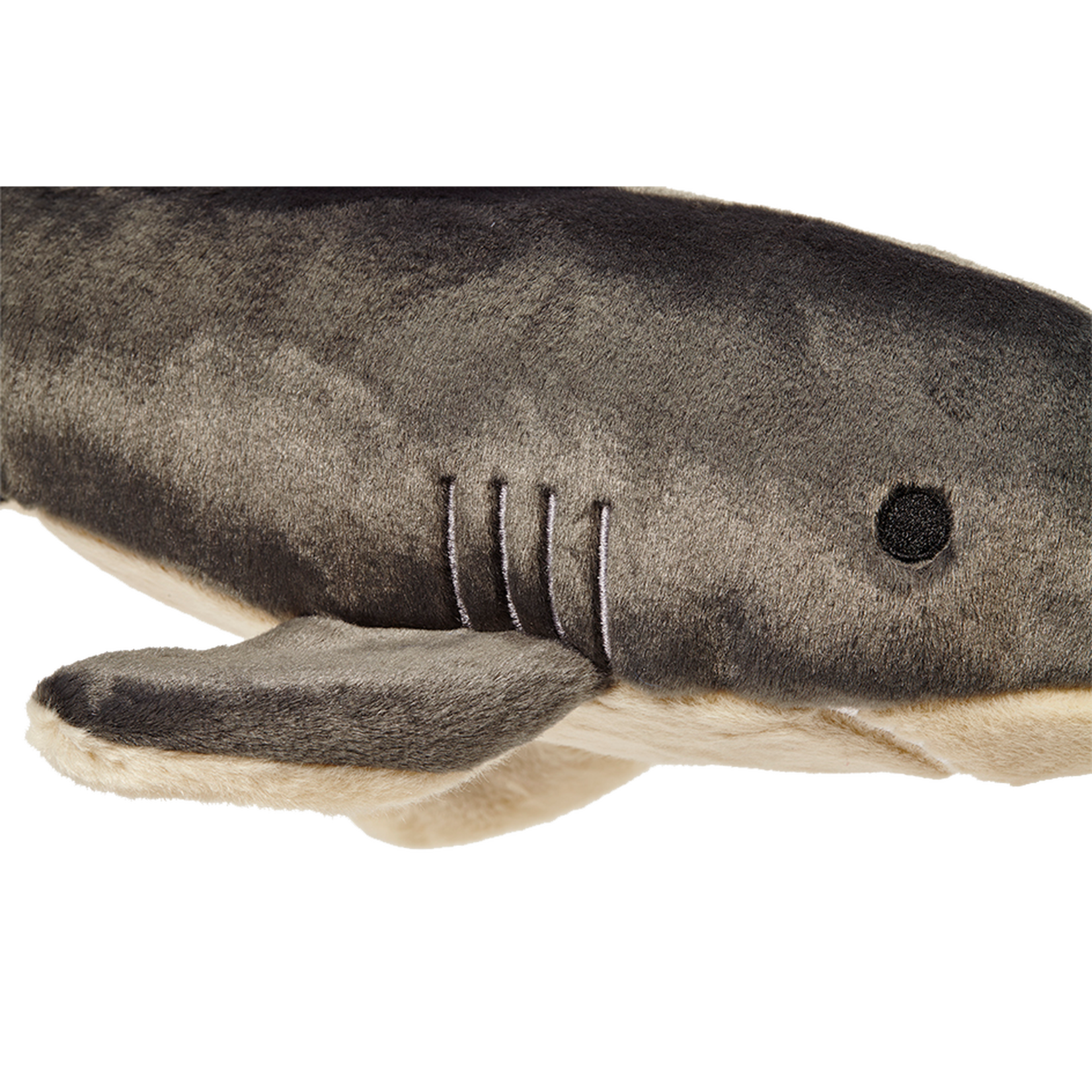 Fluff & Tuff Mac the Shark - Large Plush Dog Toy