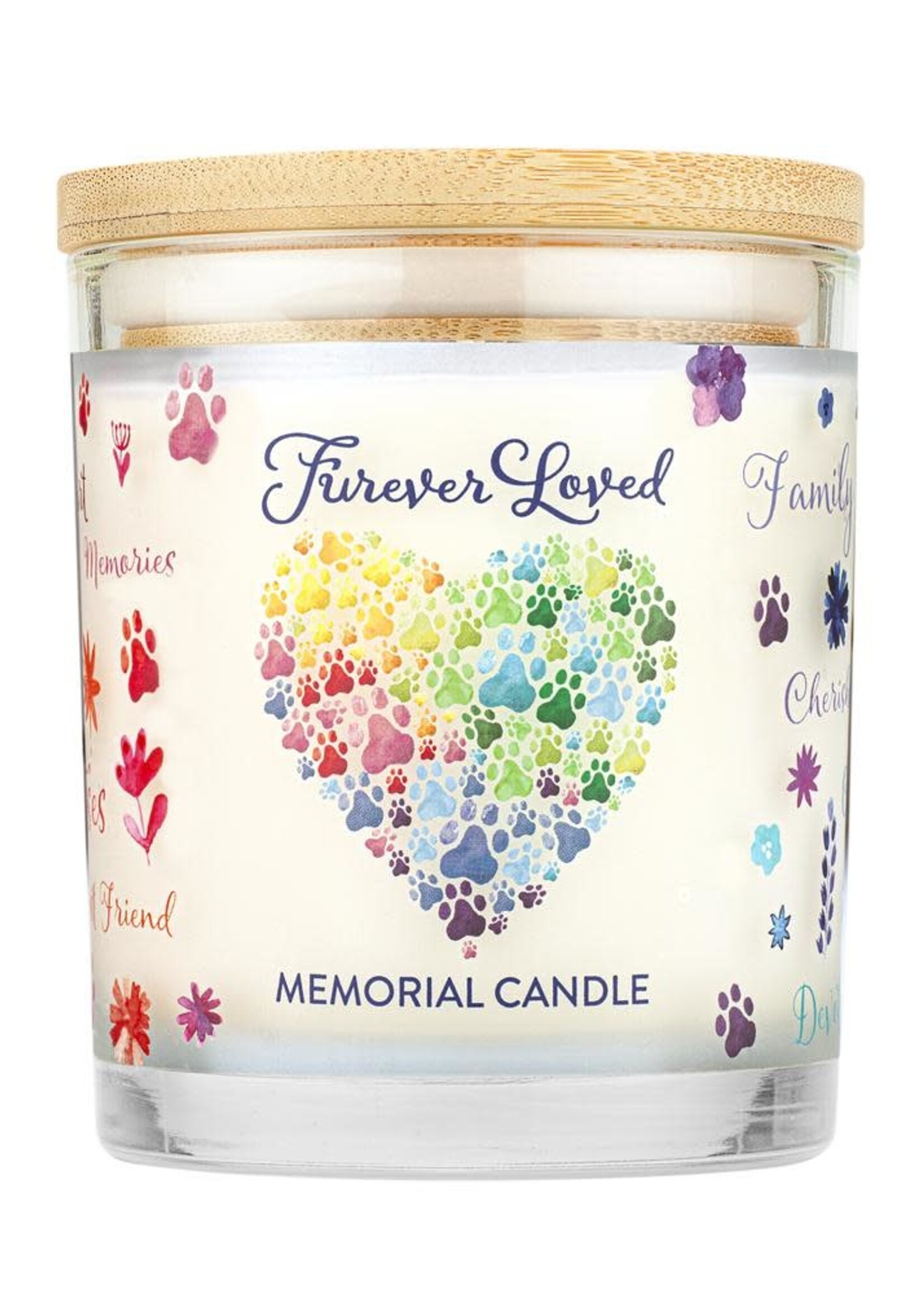 Pet House by One Fur All Furever Loved Memorial Candle