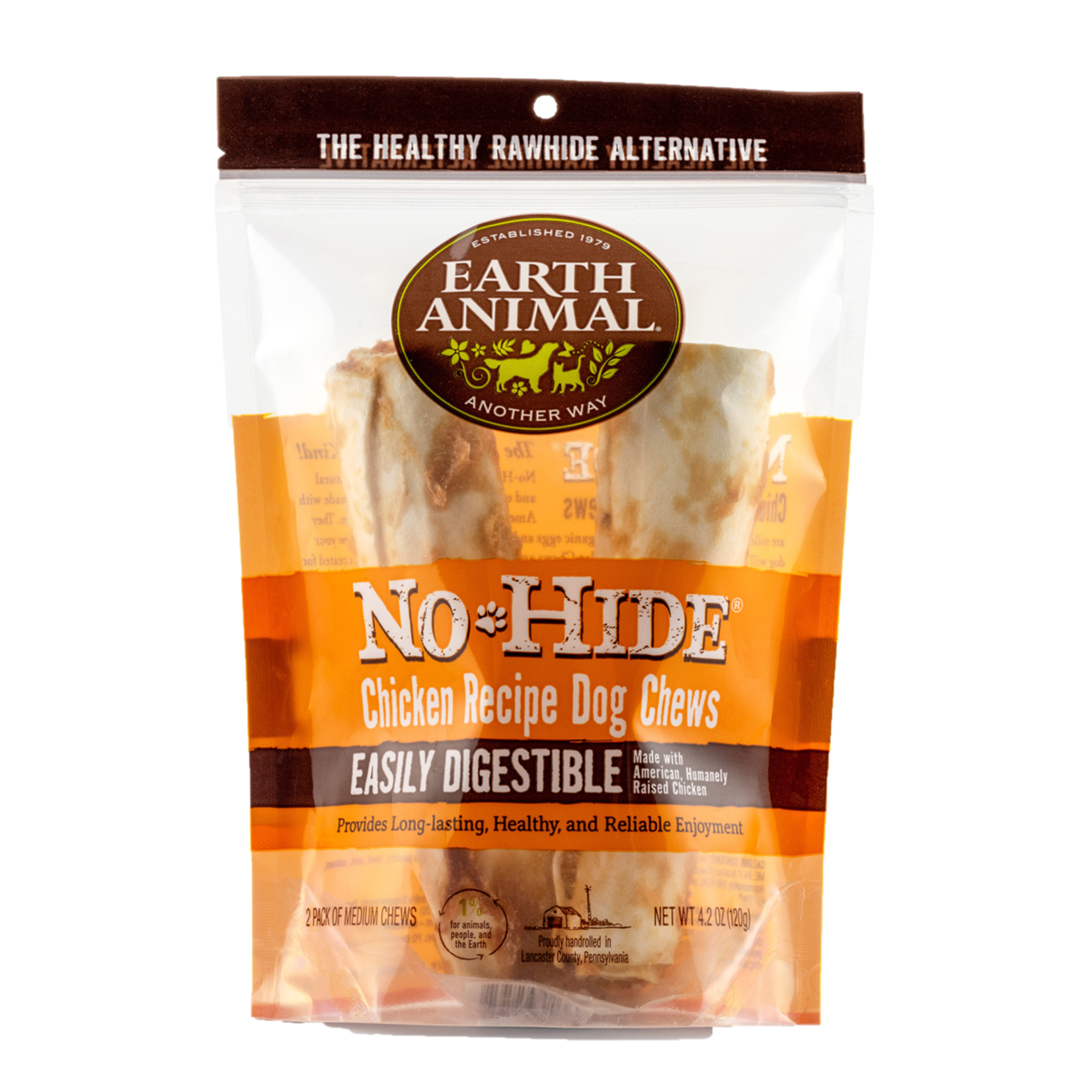 Earth Animal Chicken No-Hide Wholesome Chews