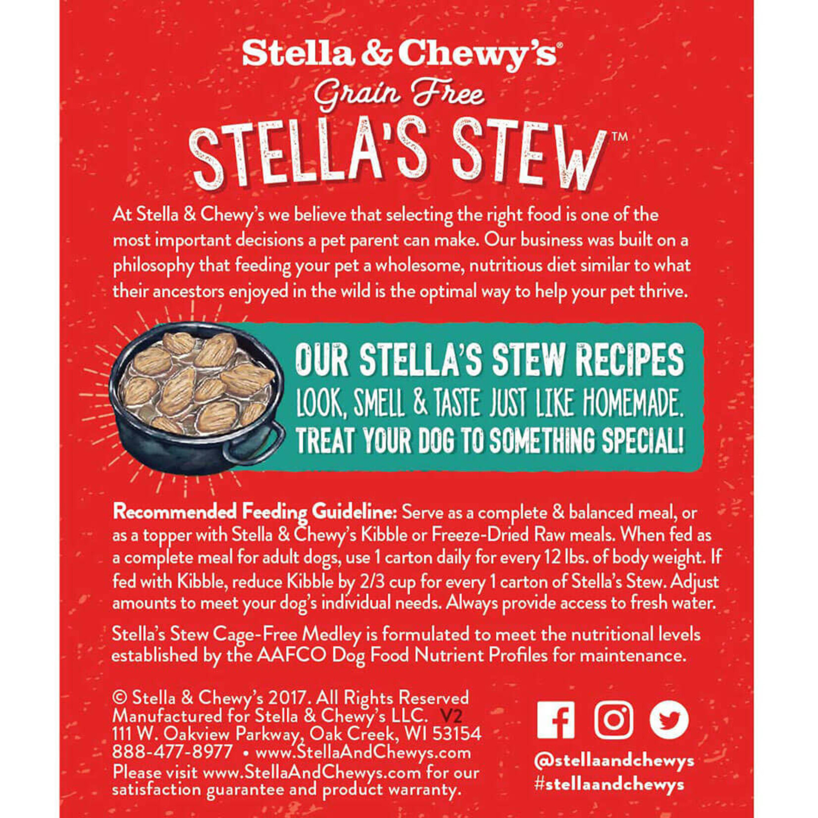 Stella & Chewy’s Stella's Stew - Cage Free Medley
