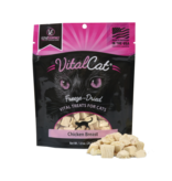 Vital Essentials Chicken Breast Freeze-Dried Treats for Cats