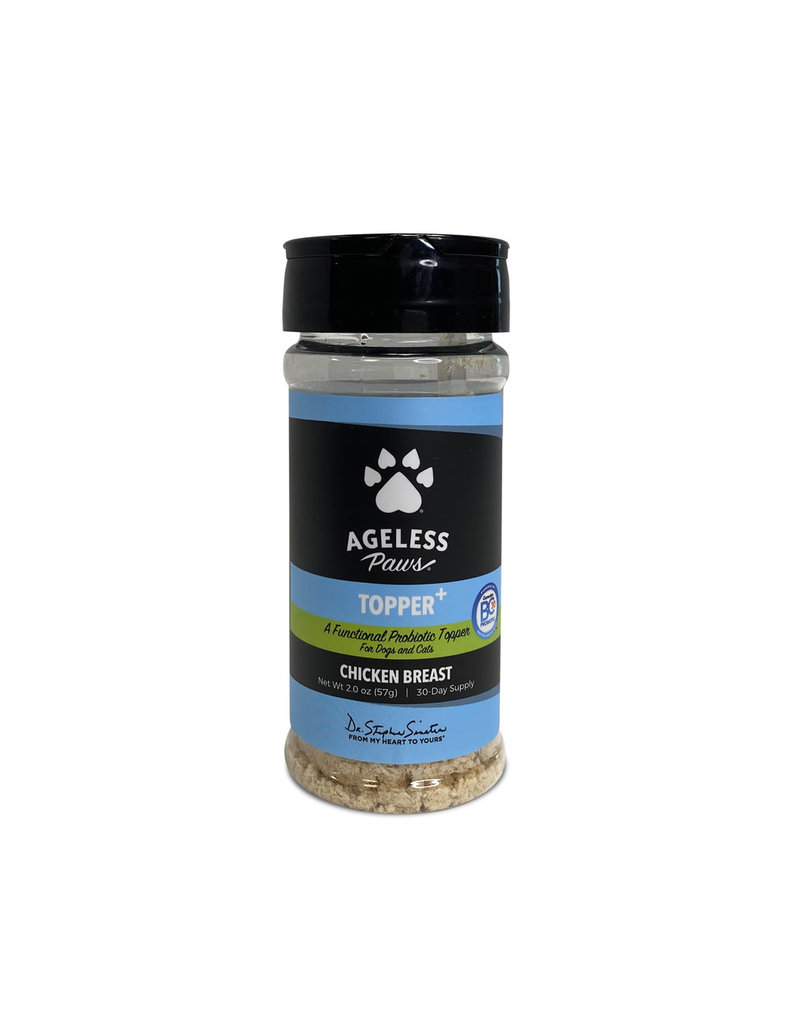 Ageless Paws Chicken Breast Topper+ Probiotic for Dogs and Cats