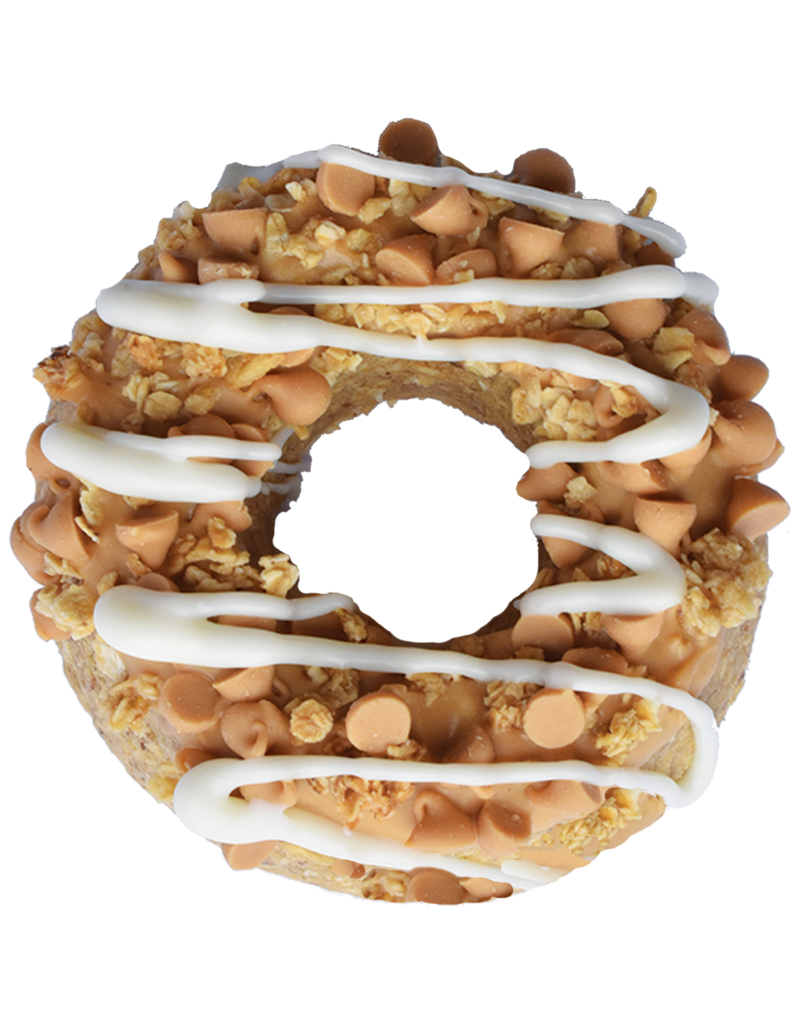 K9 Granola Factory Double Peanut Butter Crunch - Gourmet Donut Dog Treat