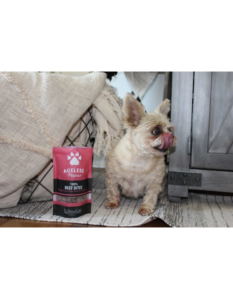Ageless Paws 100% Beef Treats for Dogs and Cats