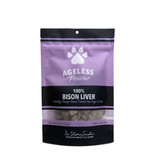 Ageless Paws 100% Bison Liver Treats for Dogs and Cats