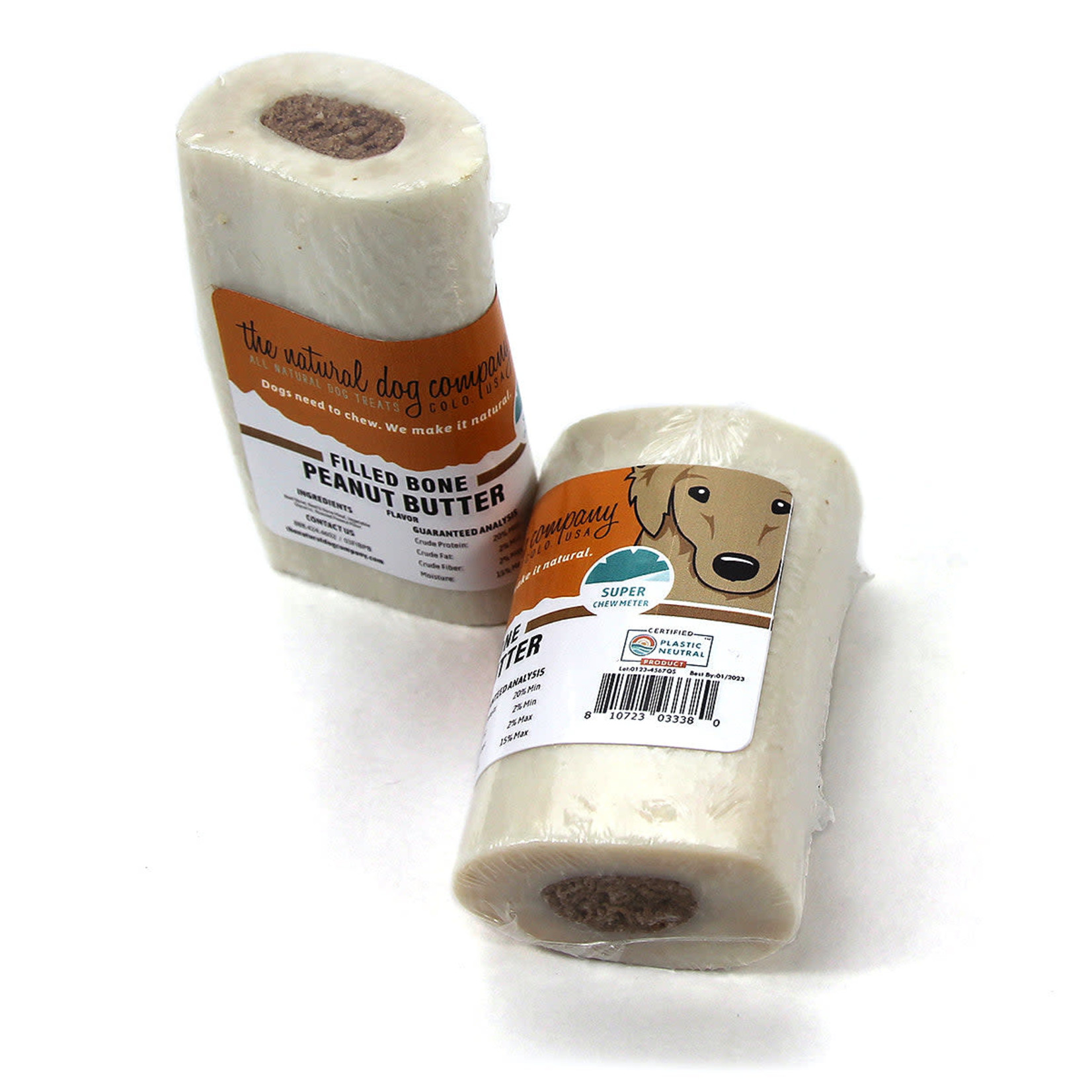 Tuesday's Natural Dog Company The Natural Dog Company | Filled Bone - Peanut Butter Flavor