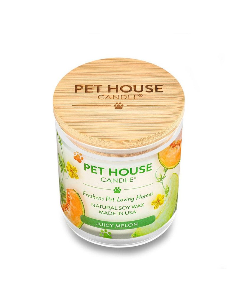 Pet House by One Fur All Pet House | Juicy Melon Pet Odor Candle
