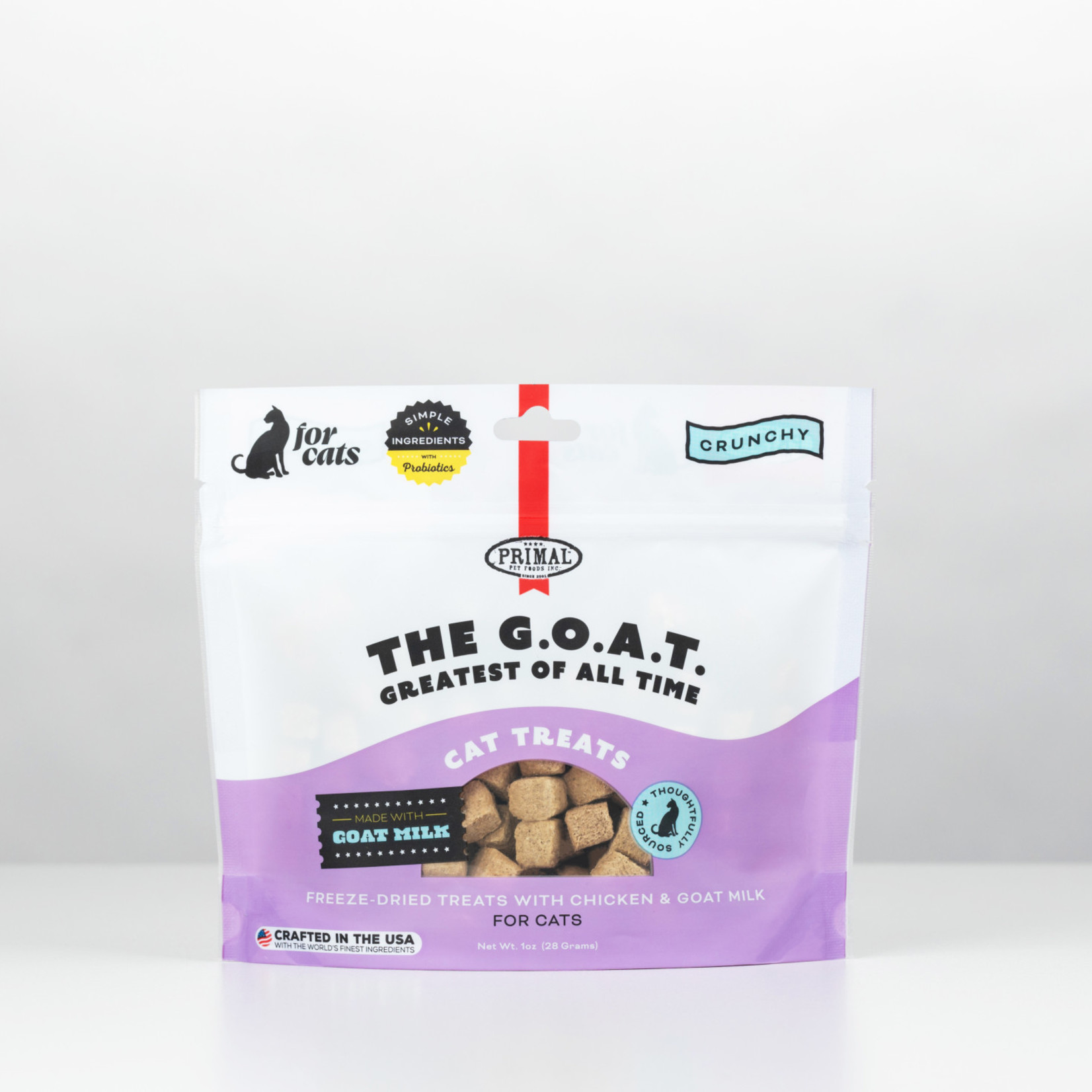 Primal Pet Foods The G.O.A.T. - Chicken & Goat Milk Treats for Cats