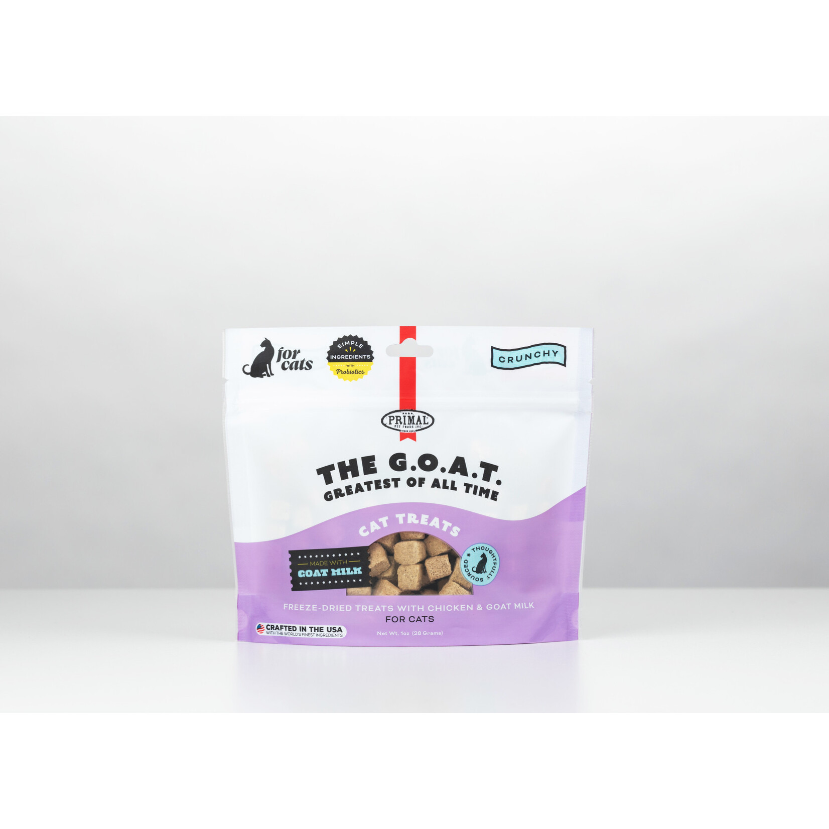 Primal Pet Foods The G.O.A.T. - Chicken & Goat Milk Treats for Cats