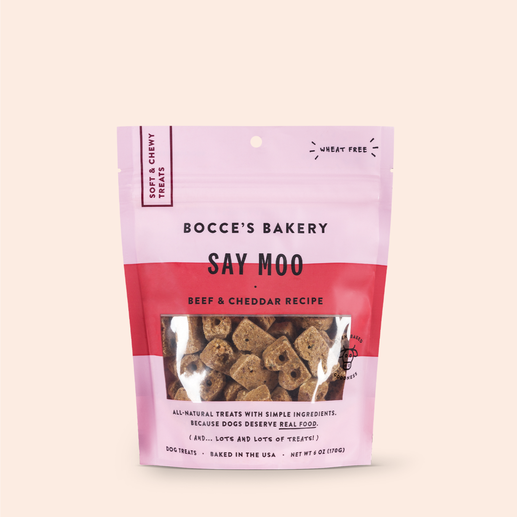 Bocce’s Bakery Say Moo Soft & Chewy Treats
