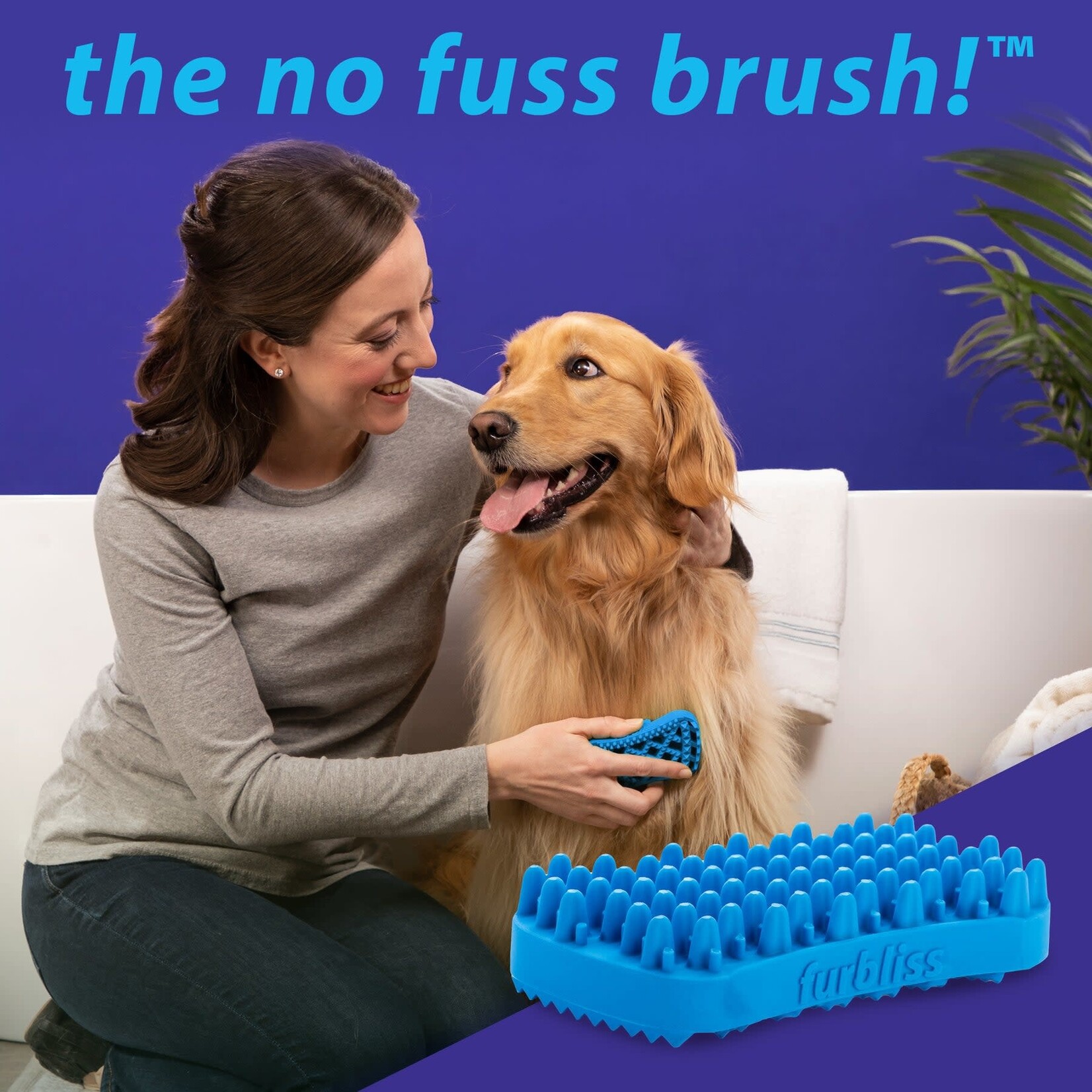 Furbliss Brush for Pets with Short Hair