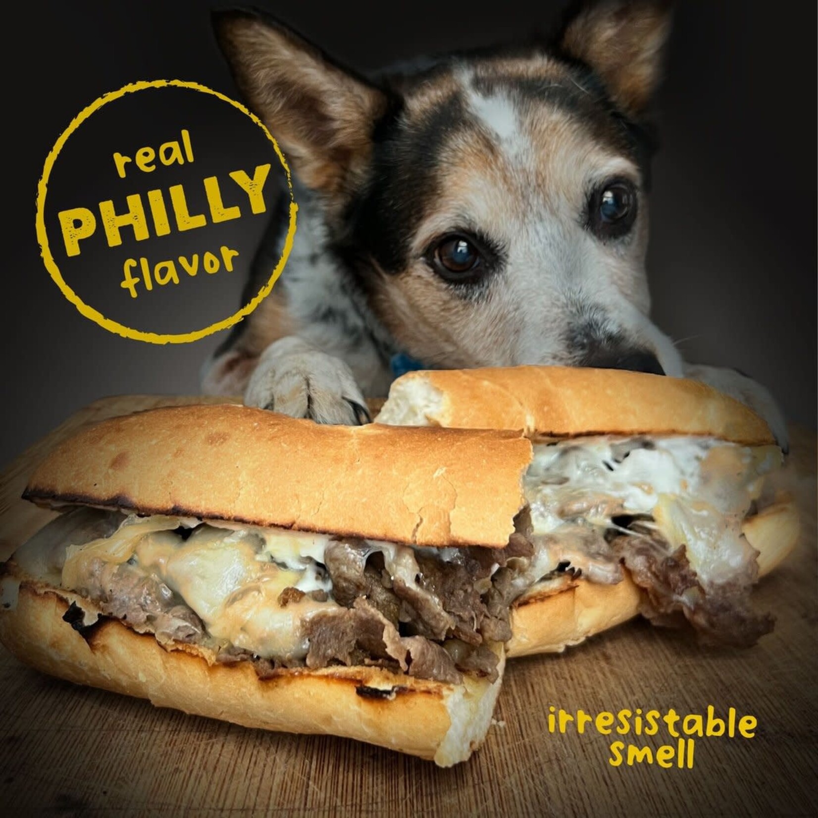 Wag More Bark Less Jerky: Philly Cheesesteak Beef