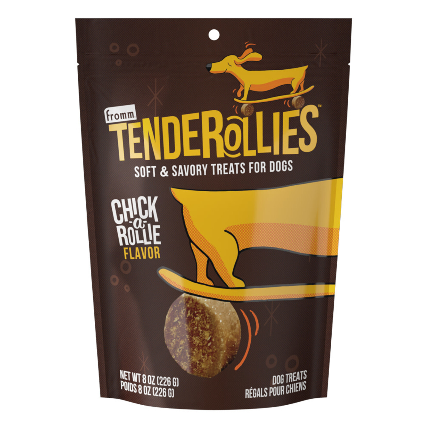 Fromm Tenderollies Soft & Savory Treats for Dogs Chick-a-Rollie Flavor