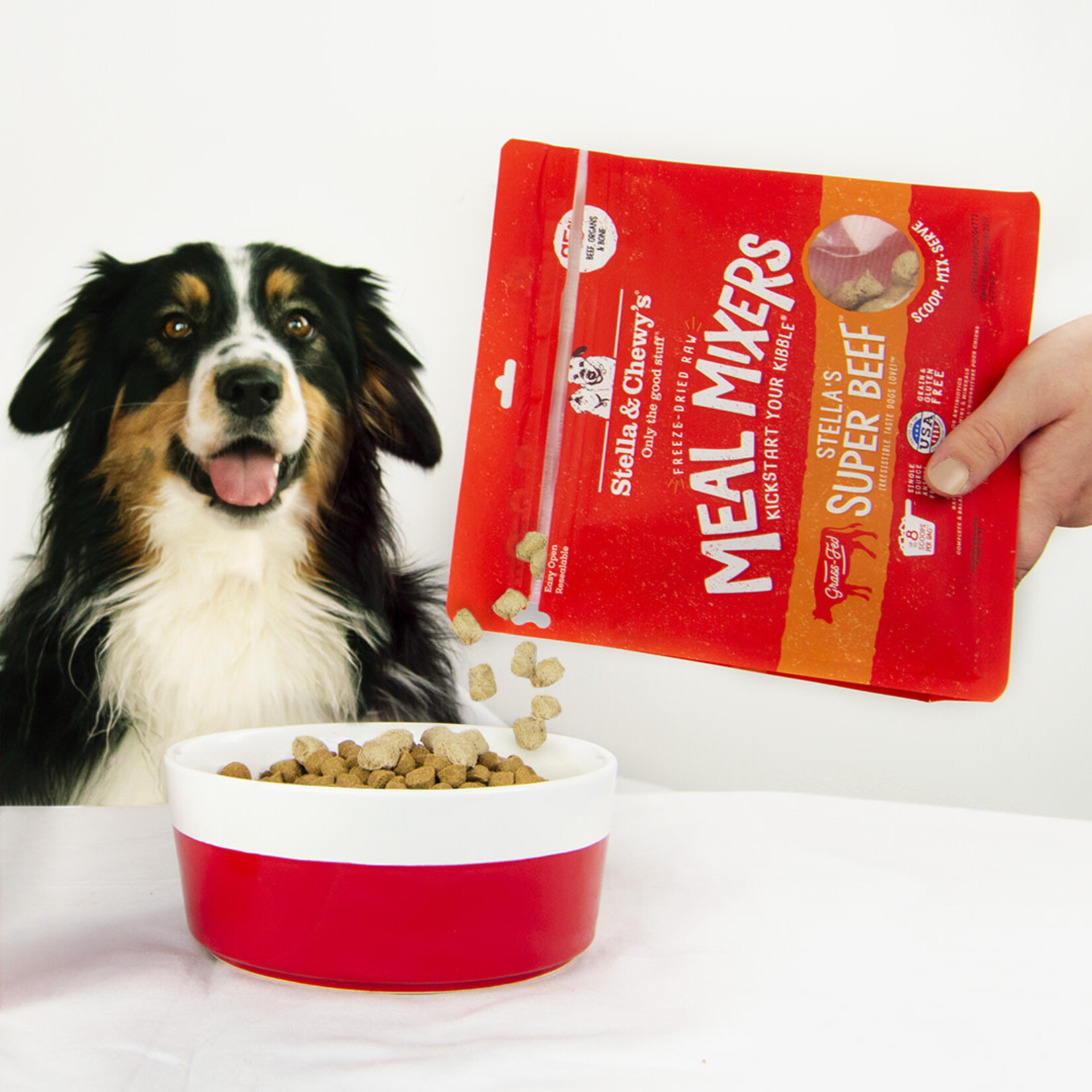 Stella & Chewy’s Freeze-Dried Raw Meal Mixers Dog Food Topper - Stella's Super Beef Recipe