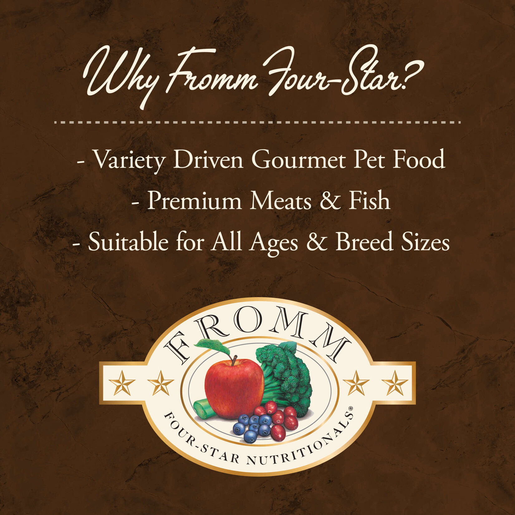 Fromm Four-Star Chicken A La Veg Recipe Dry Dog Food