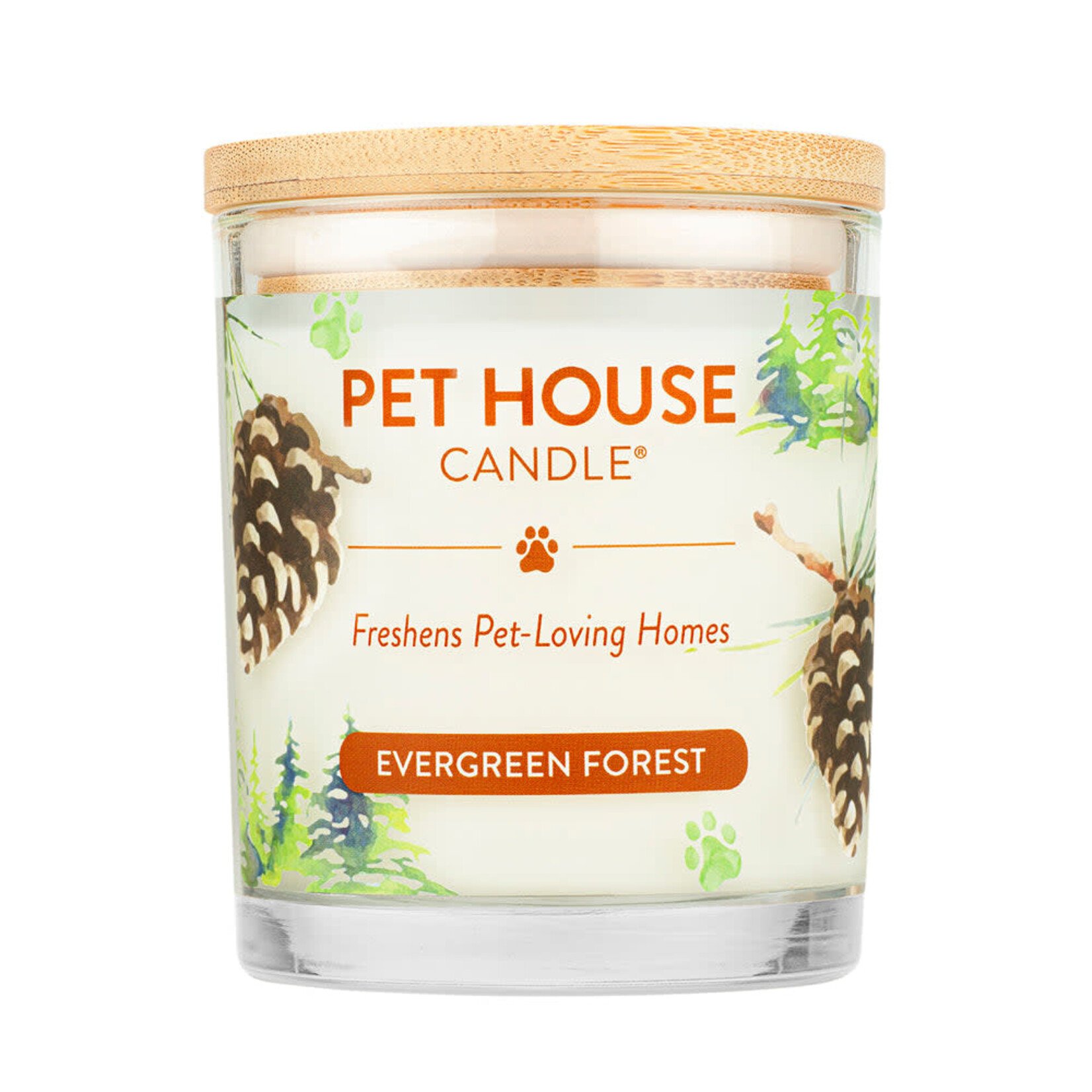 Pet House Evergreen Forest Pet Odor Candle