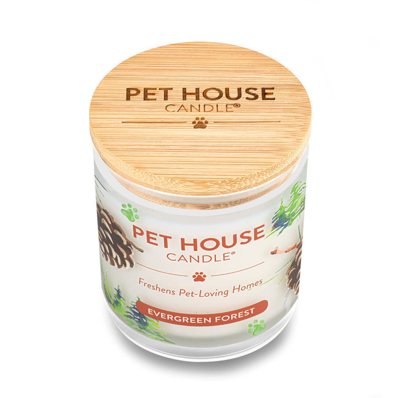 Pet House Evergreen Forest Pet Odor Candle