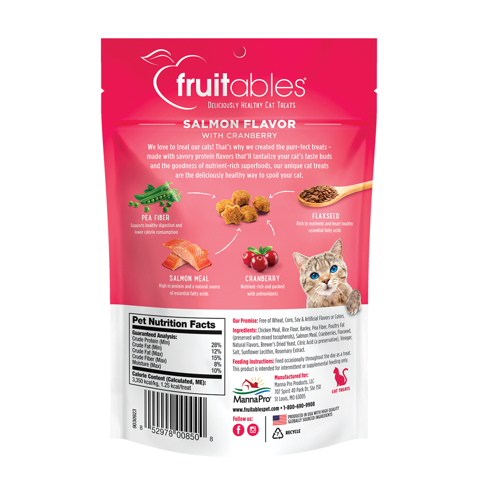 Salmon Flavor with Cranberry Cat Treats