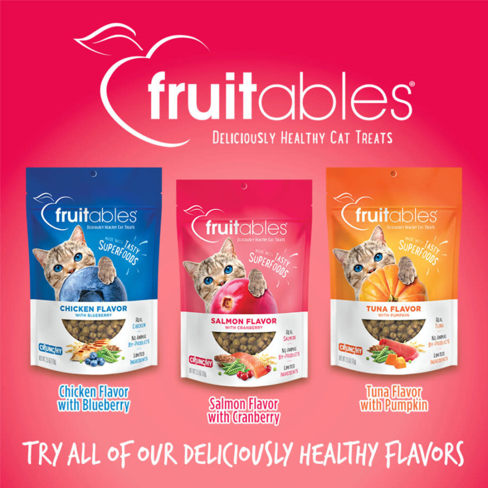 Salmon Flavor with Cranberry Cat Treats