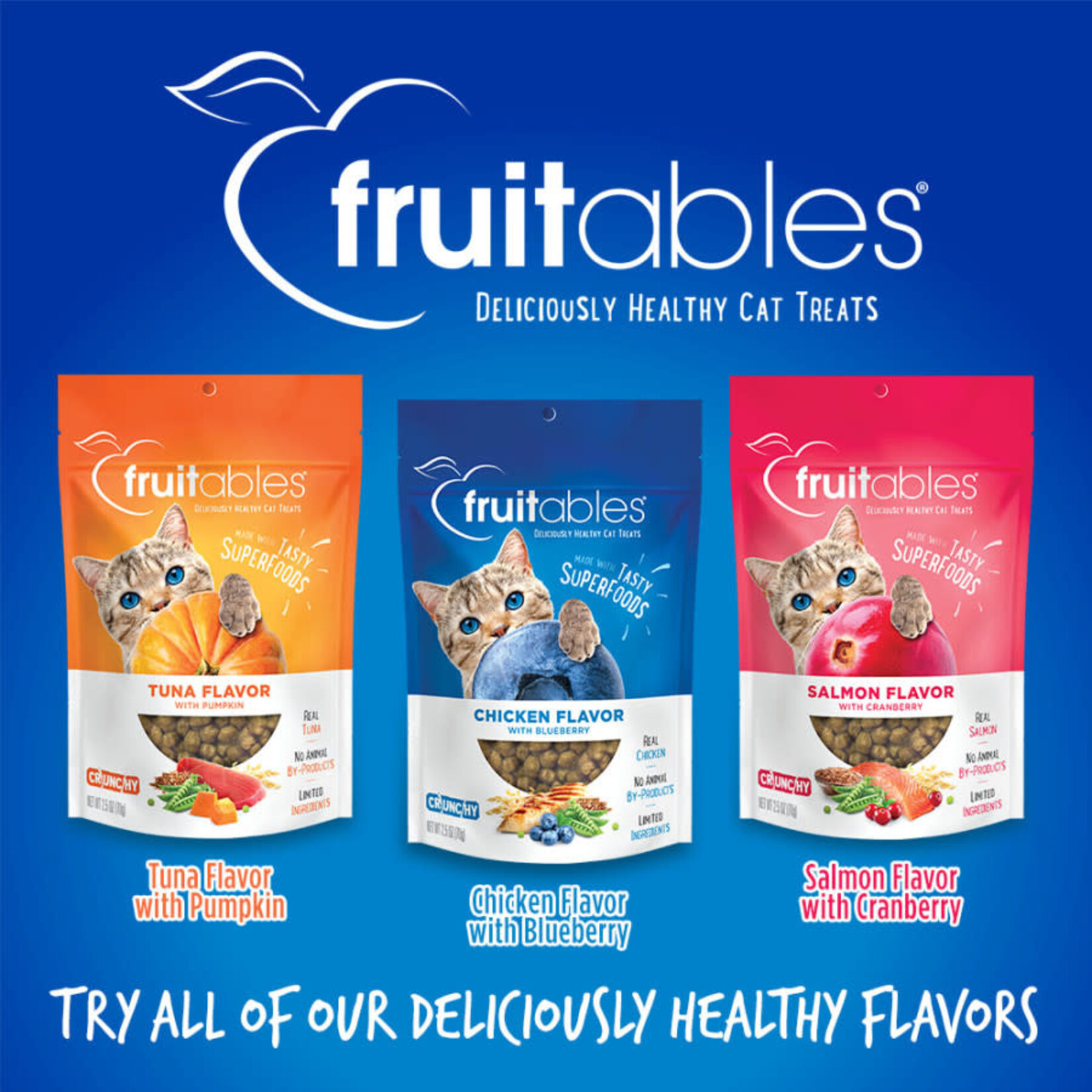 Chicken Flavor with Blueberry Cat Treats