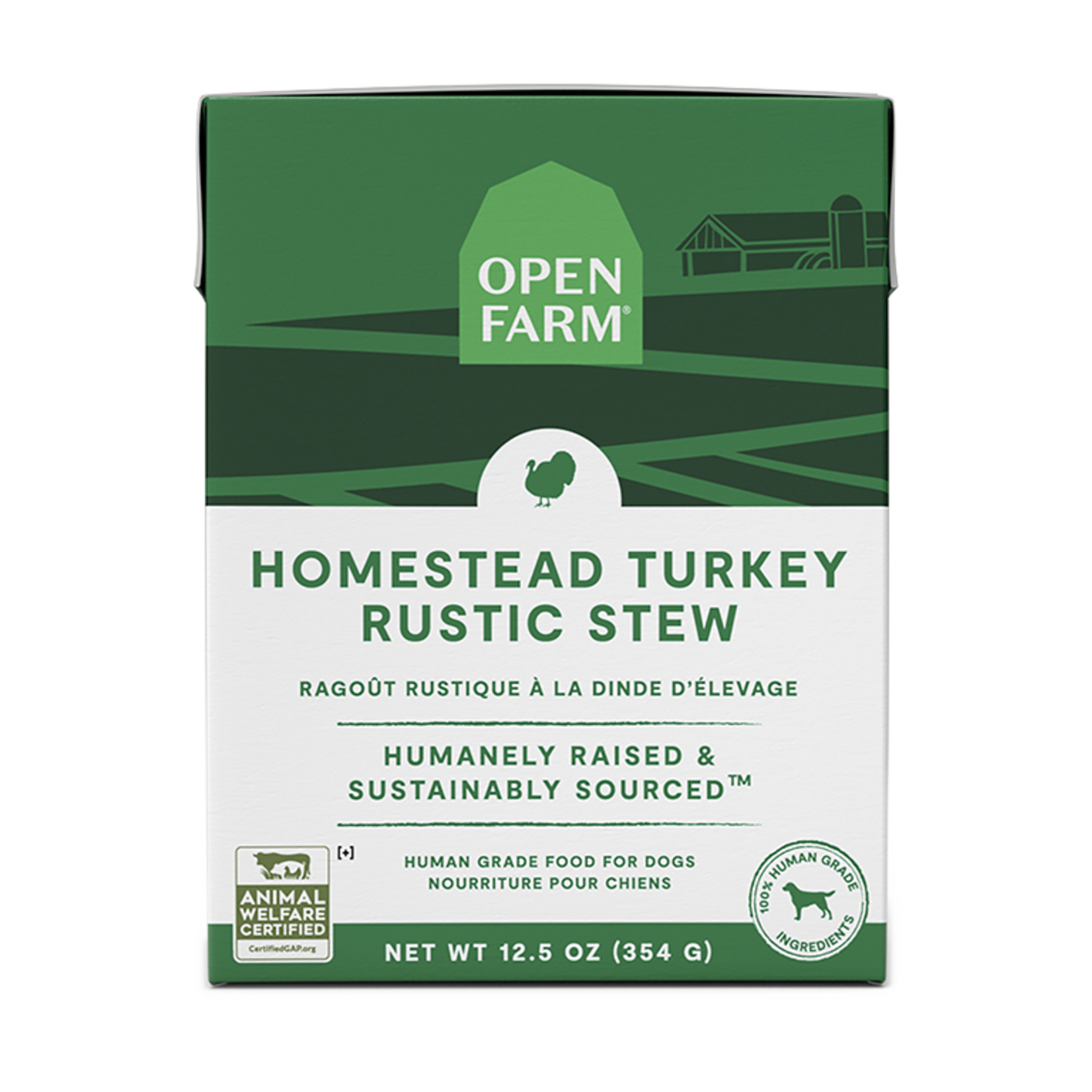 Open Farm Homestead Turkey Rustic Stew Wet Dog Food
