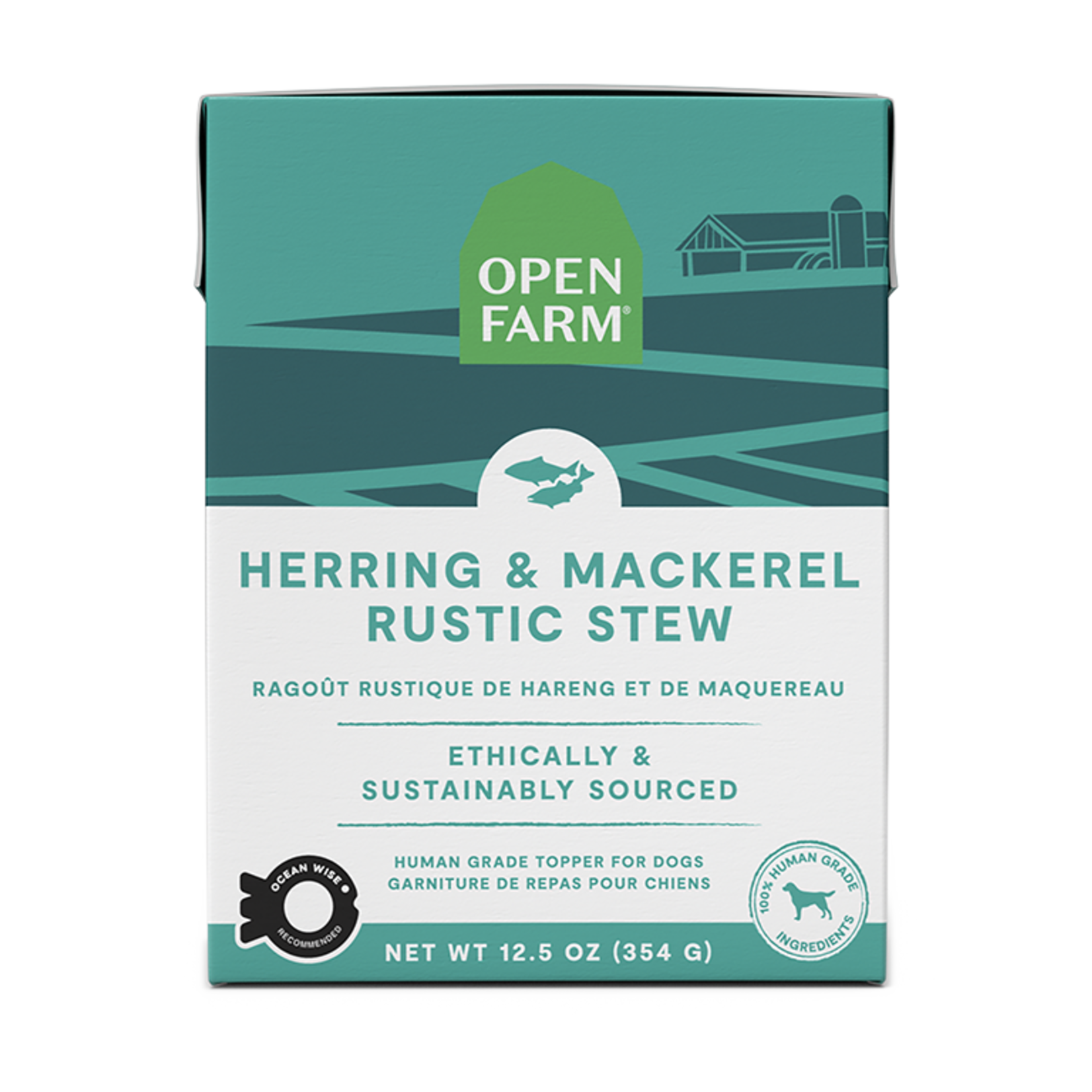 Open Farm Herring & Mackerel Rustic Stew Wet Dog Food