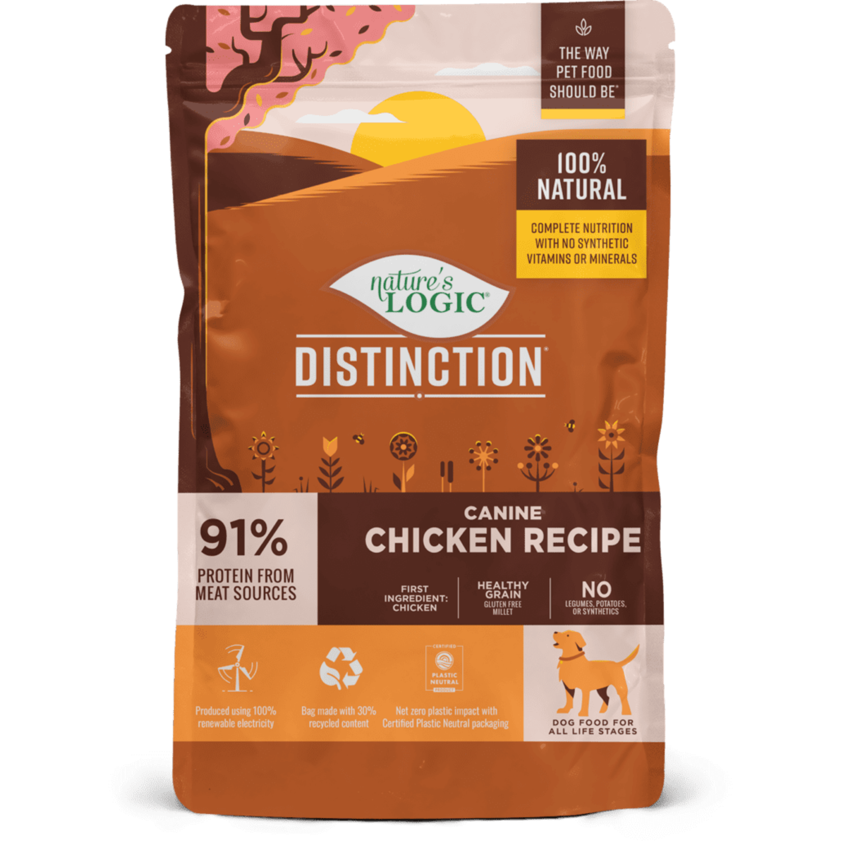 Nature's Logic Distinction - Chicken Recipe Dry Dog Food