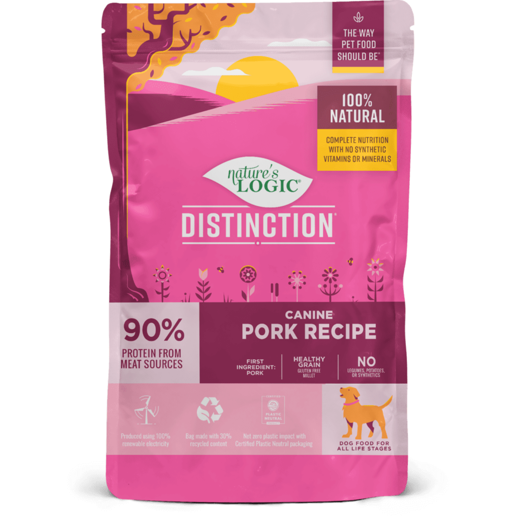 Nature's Logic Distinction - Pork Recipe Dry Dog Food