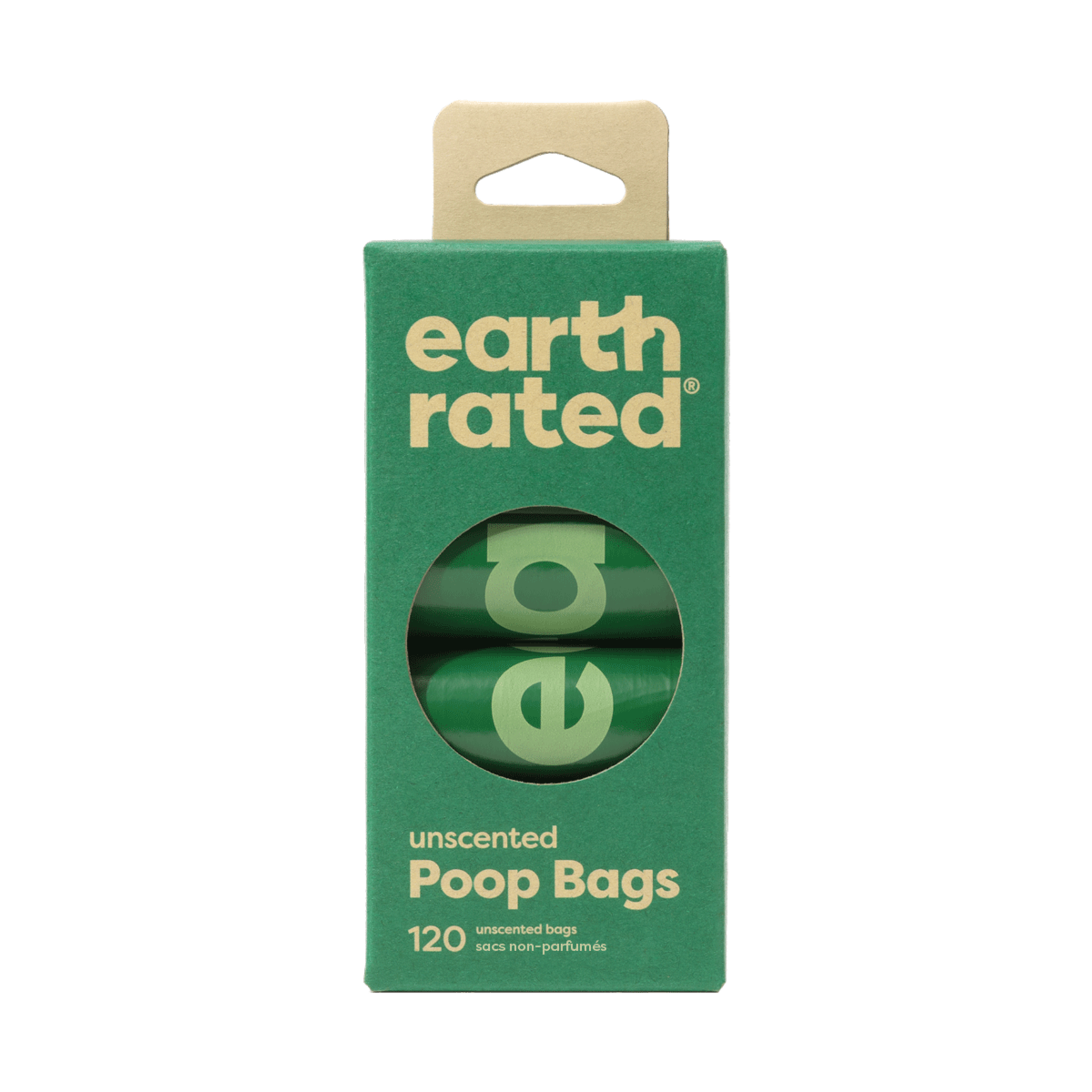 Earth Rated 120 Bags on 8 Refill Rolls - Unscented