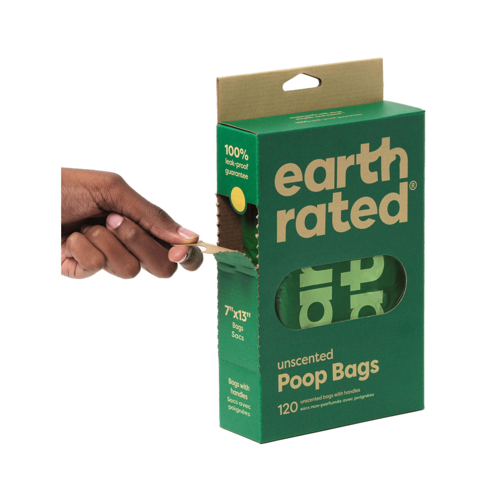 Earth Rated 120 Easy-Tie Handle Bags - Unscented