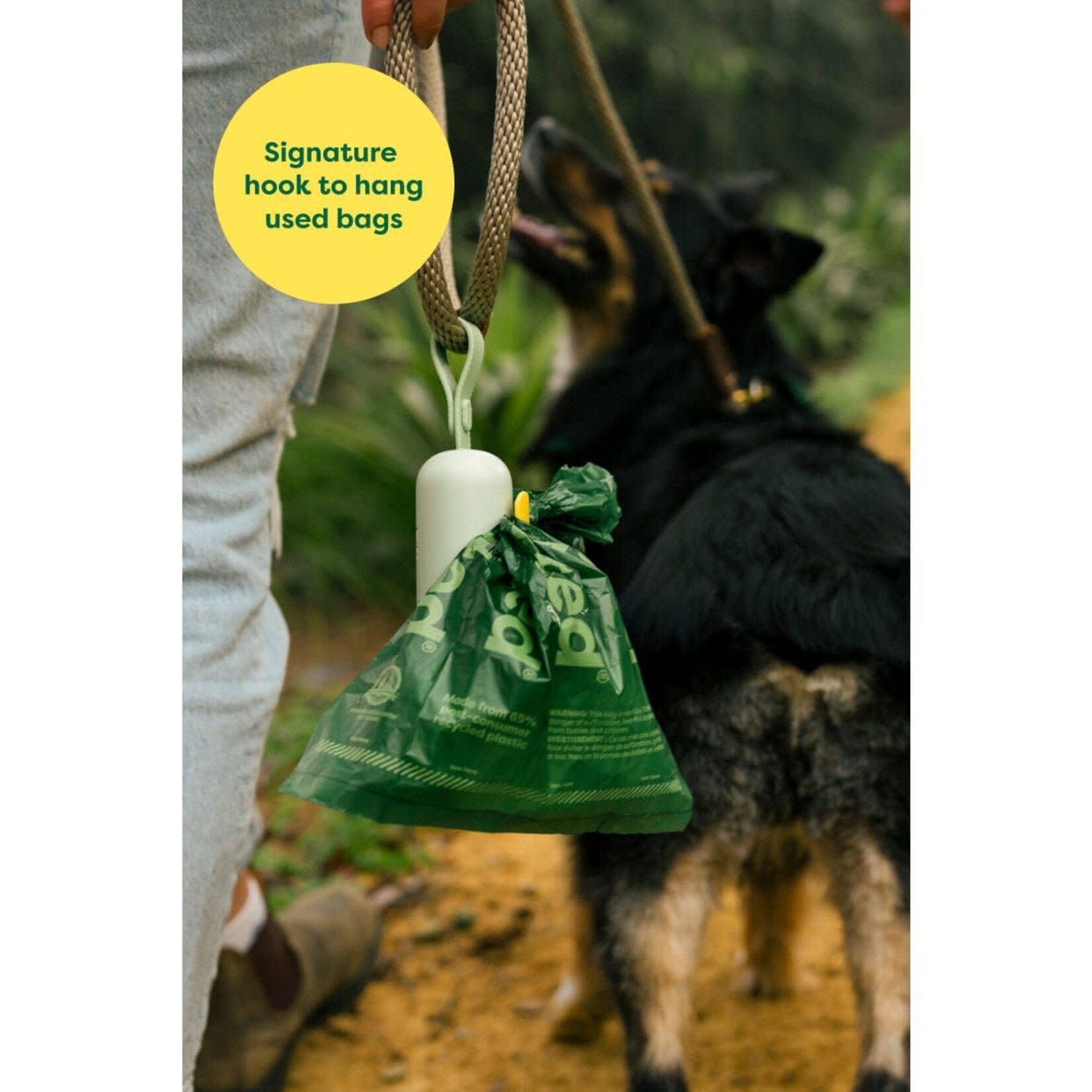 Earth Rated Poop Bag Dispenser with 15 Bags - Unscented