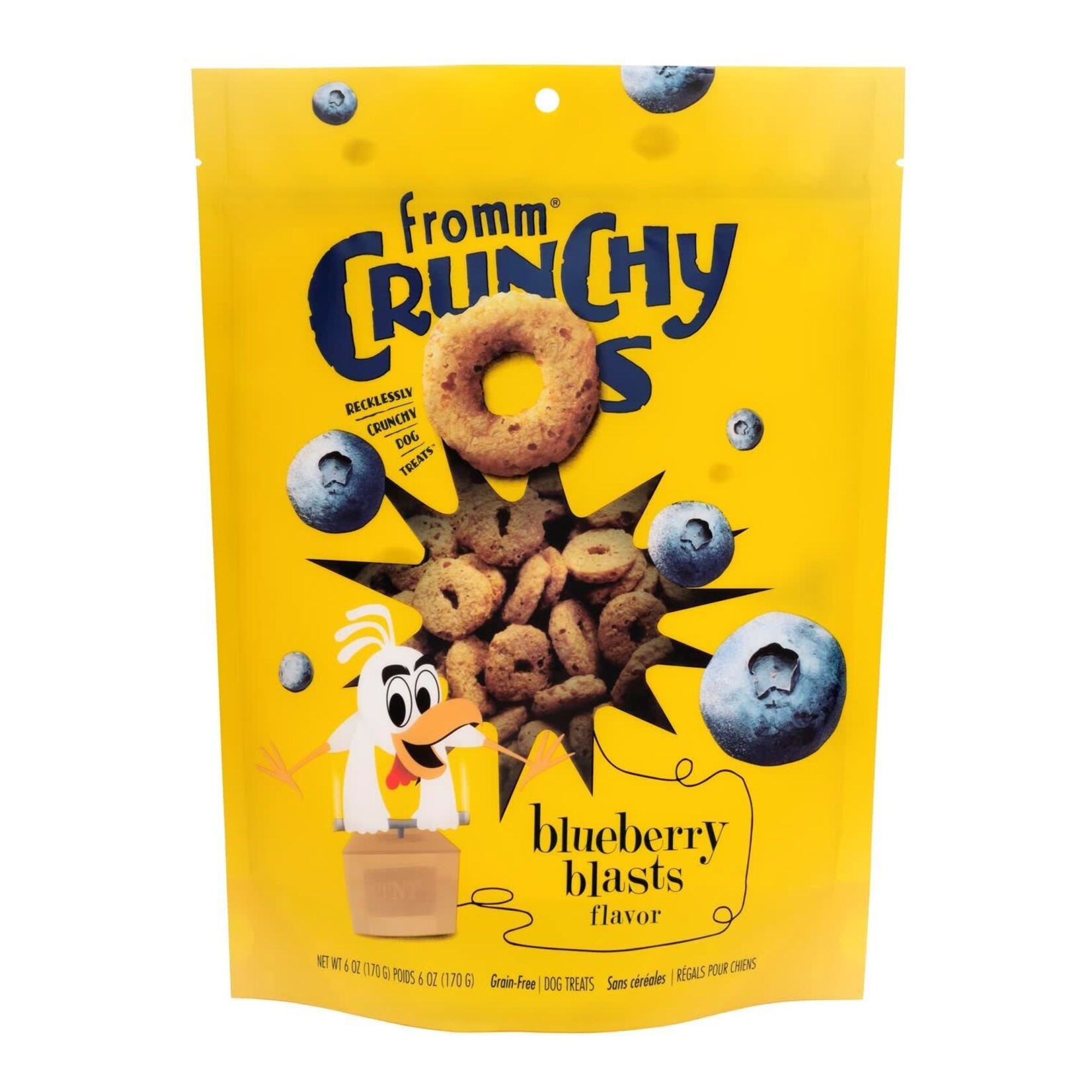 Fromm Crunchy Os Blueberry Blasts Flavor Dog Treats