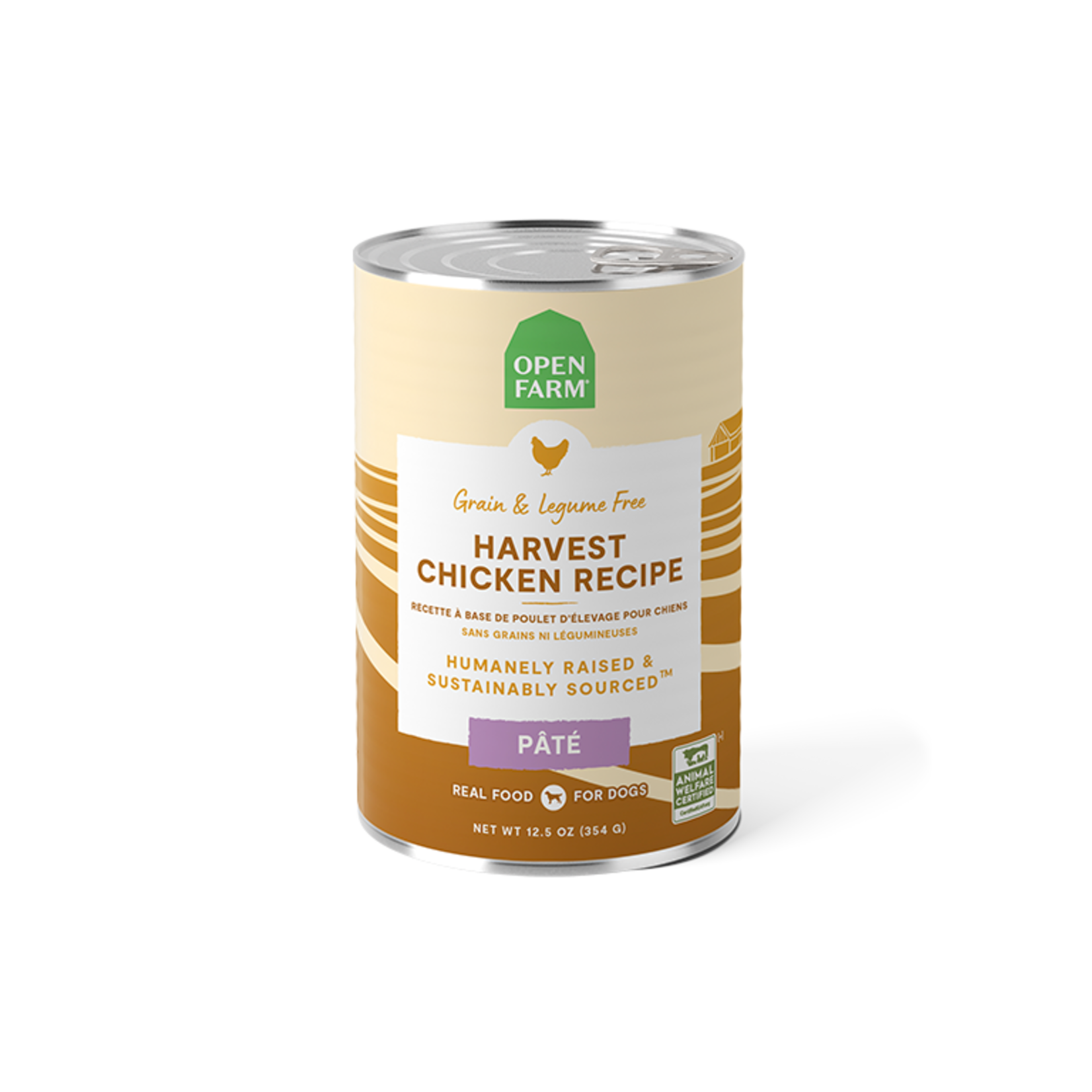 Open Farm Harvest Chicken Pate for Dogs