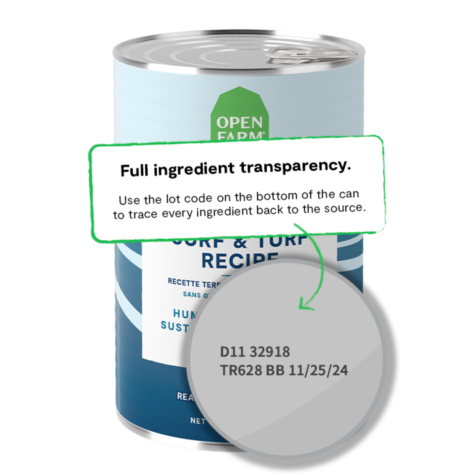 Open Farm Surf & Turf Pate for Dogs