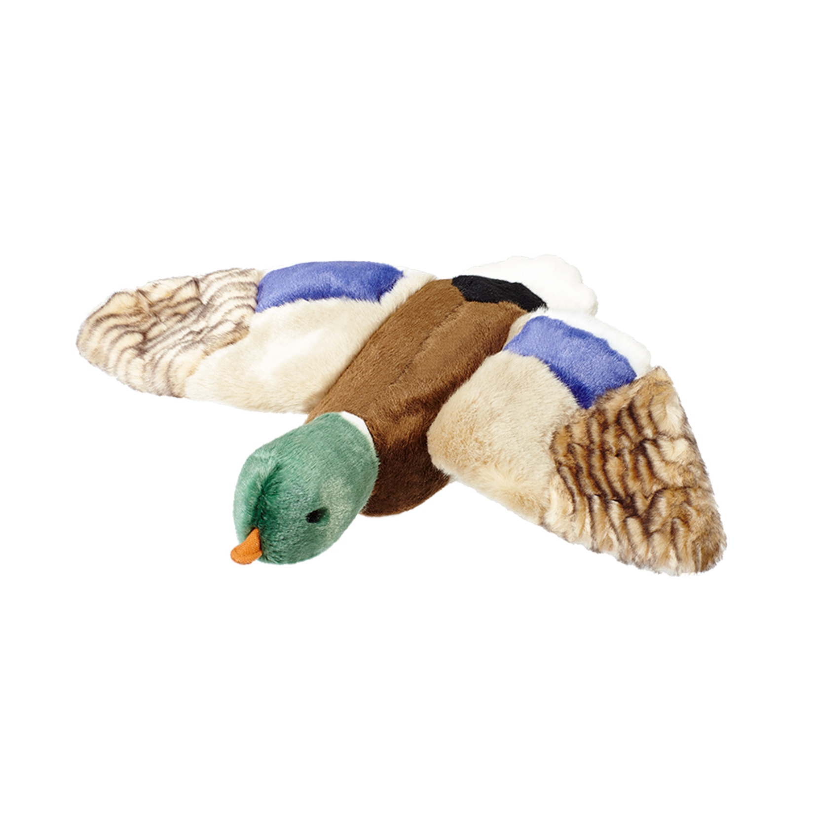 Fluff & Tuff Wally Mallard - Large Plush Dog Toy