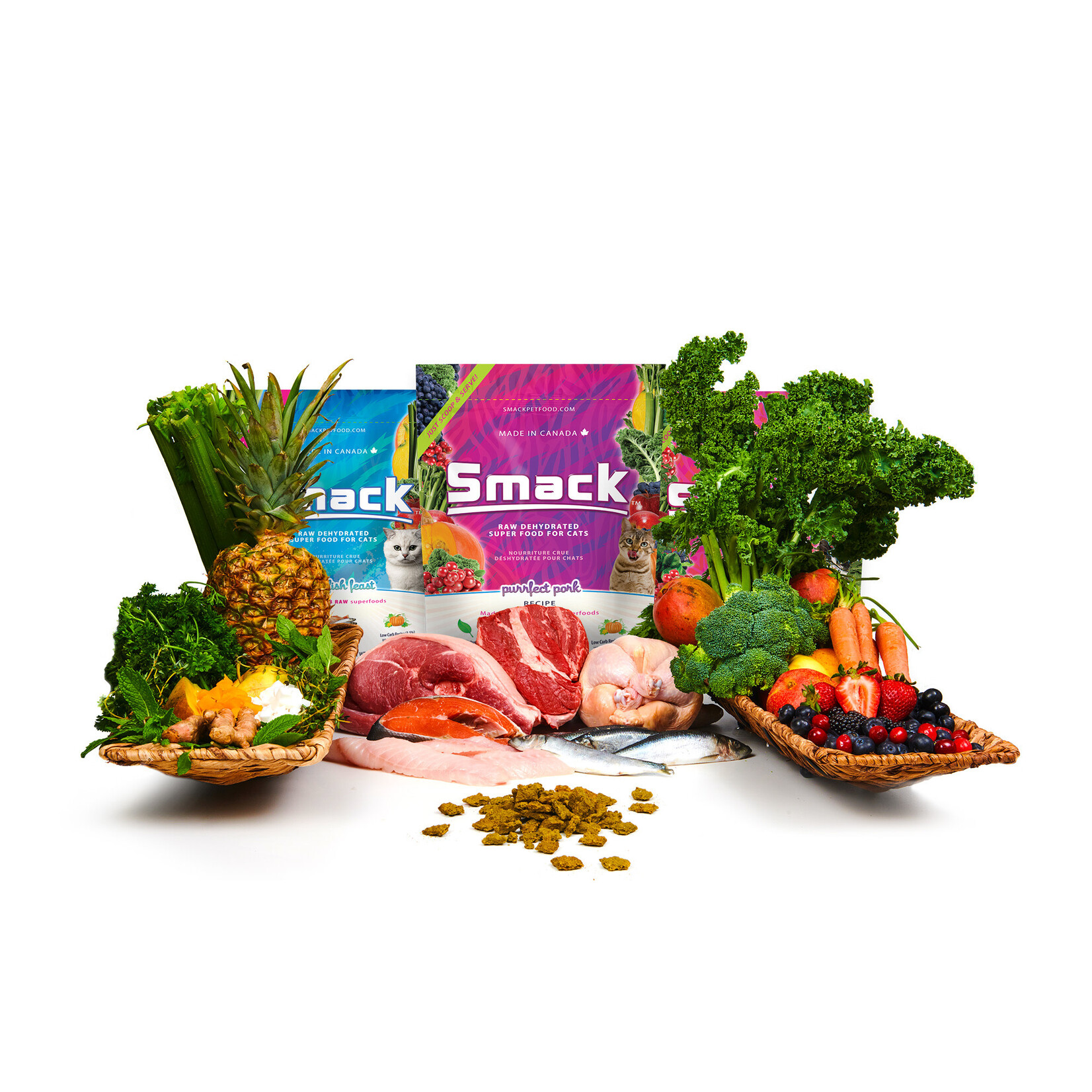 Smack Pet Food Very Berry Chicken - Superfood for Cats