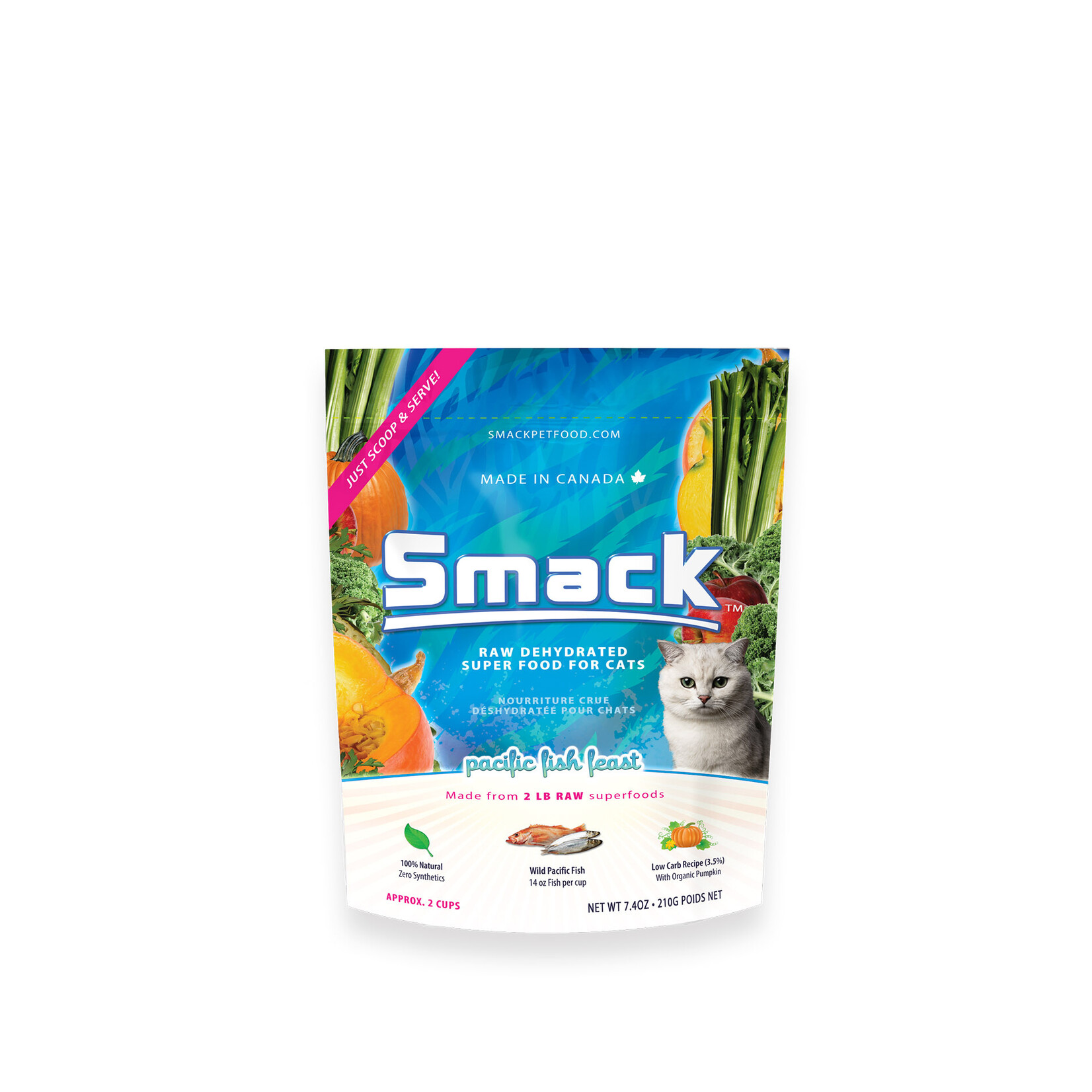 Smack Pet Food Pacific Fish Feast - Superfood for Cats