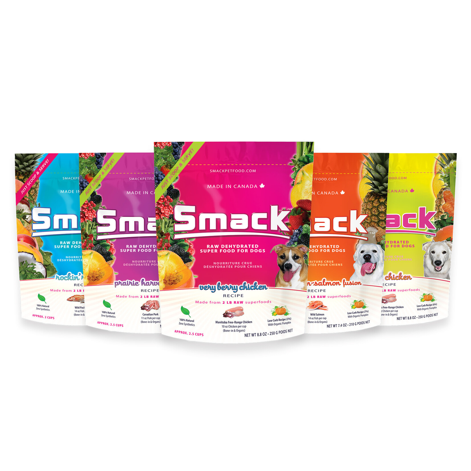 Smack Pet Food Prairie Harvest Pork - Superfood for Dogs