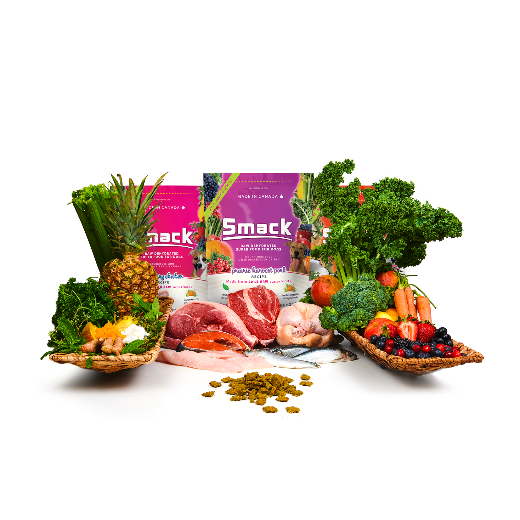 Smack Pet Food Prairie Harvest Pork - Superfood for Dogs