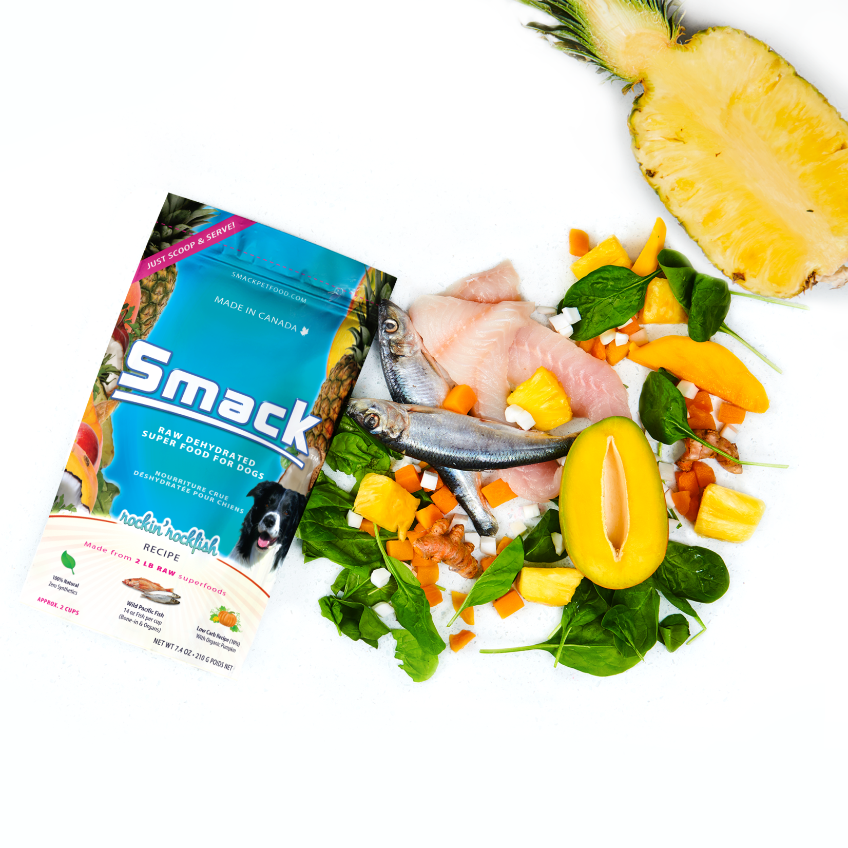 Smack Pet Food Rockin Rockfish - Superfood for Dogs