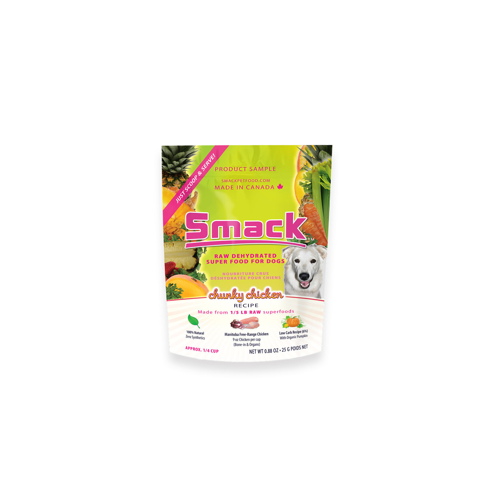 Smack Pet Food Chunky Chicken - Superfood for Dogs